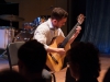 Performer, Brandon Eggleston, plays "Una Limosna Por el Amor de Dios," by Augustin Barrios Mangore, on classical guitar on Dec. 3 at the Honors Recital. Claudia Rodriguez/The Telescope