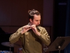 Piccolo player, Seth Brown, plays the "Piccolo Italiano Movements II and III," by Horace Silver. Claudia Rodriguez/The Telescope