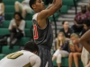 Palomar Deven Riley (#20) goes to the free throw line after getting fouled during the Feb. 18 away game at Grossmont College. Comets beat the Griffins 69-57. Dirk Callum / The Telescope