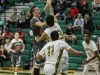 Palomar forward Matt Duniphan (#21) scores two points on Feb. 18 during the away game at Grossmont College. Comets defeated the Griffins with a final score of 69-57. Dirk Callum / The Telescope