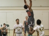 Palomar guard Deven Riley (#20) scored two slam dunks during the Feb. 18 away game at Grossmont College. Comets defeated the Griffins with a final score of 69-57. Dirk Callum / The Telescope