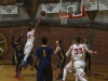 Palomar’s Deven Riley (20) drives to the basket and scores two points during the second half against L.A. Harbor. The Comets went on to beat the Seahawks 58-54 Saturday 28 Nov at The Dome and will play San Bernardino Valley College for the championship on Sunday 29 Nov @5pm in The Dome. Palomar hosted its 11th annual Thanksgiving Tournament. Philip Farry / The Telescope