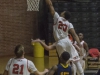 Palomar’s Deven Riley (20) attempts to dunk the basketball with 45 seconds left which would have put the Comets up by three points late in the second half against L.A. Harbor. The Comets went on to beat the Seahawks 58-54 Saturday 28 Nov at The Dome and will play San Bernardino Valley College for the championship on Sunday 29 Nov @5pm in The Dome. Palomar hosted its 11th annual Thanksgiving Tournament. Philip Farry / The Telescope