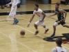 Palomar guard Deven Riley (20) brings the ball down court during the first half against Los Angeles Southwest College. The Comets beat the Cougars 75-71 Friday 27 Nov at The Dome. Palomar hosted its 11th annual Thanksgiving Tournament. Philip Farry / The Telescope