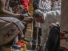 Palomar Head Coach John O’Neill called a timeout to show his players what defense the Comets would use for the final 20 seconds of the Palomar 11th Annual Thanksgiving Tournament championship game played at the Dome on Nov. 29. The Comets were defeated 88-77 by the San Bernardino Valley College and finished in second place. Philip Farry / The Telescope