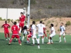 Palomar midfielder Victor Gonzalez tries to header the ball after a corner kick on Oct. 2. The Comets lost 3-0 to visting Cayumaca College in Minkoff Field. Ricardo Torres/ The Telescope