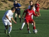 Palomar’s Juan Garcia keeps control of the ball during the first half against visiting MiraCosta College on Minkoff Field Nov. 13. The Comets defeated the Spartans 2-1 in their final game and improved their record to 9-12 (5-7 PCAC). Philip Farry / The Telescope