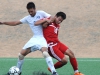 Palomar midfielder Ralph Soriano tries to steal the ball from Moorpark’s Nicholas Johnson during a game against visiting Moorpark on Tuesday, Sept. 1, 2015. Soriano later scores a second goal contributing to a 3-0 win. Yvette Monteleone/The Telescope