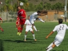 Palomar defender Kyle Gemmell (15) soars above a San Diego City College player to head the ball during the first half. The Comets beat the Knights 3-1 at Minkoff Field Oct 13. Philip Farry / The Telescope