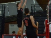 Palomar opposite hitter Chandler Matteson (6) gets great air while jumping to get a hand on the ball during the game against Grossmont on March 30 at the Dome. Palomar lost 3-1. Tracy Grassel/The Telescope