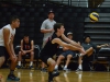 Palomar libero Conner Bentley (12) digs the ball in the second set against Grossmont on March 30 at the Dome. Palomar lost 3-1. Tracy Grassel/The Telescope