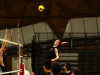 Chandler Matteson (6) pounds the ball past the defenders netting Palomar the score 17-13 in the first set at the Dome March 2. Palomar defeated Miramar 3-0. Christopher Jones/The Telescope