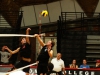 Chandler Matteson (6) pops the ball over defending Miramar at the Dome March 2. Christopher Jones/The Telescope