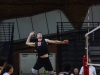 Palomar outside hitter Tyler Baker (8) gets some good height on his spike attempt in the second match against Miramar College on March 2 at the Dome. Palomar won 3-0. Tracy Grassel/The Telescope