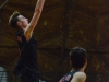 Palomar opposite hitter Chandler Matteson (6) jumps to get a hand on the ball and keep the rally alive in the March 2 game against Miramar College played at the Dome. Palomar won 3-0. Tracy Grassel