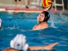 Palomar's Arnie Schmidt prepares to pass in the game against Grossmont College in the Wallace Memorial Pool on Oct. 21. Palomar went on to win the match 19-8. Hanadi Cackler/The Telescope