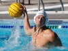 Palomar's Paul Schaner (5) attempts to shoot a goal at the 2015 Men's Water Polo Pacific Coast Athletic Conference on Nov. 7 at the Ned Baumer pool. The Pacific Coast Athletic Conference (PCAC) is an intercollegiate athletic conference governed by the California Community College Athletic Association (CCCAA). Palomar played Mesa in the Championship final but lost 10 - 6. The Comets took second place overall. Coleen Burnham/The Telescope