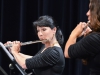 Cindy Anne Broz performs in a quartet, Flutes de Salon, for a sound check at the Howard Brubeck Theatre, Palomar College in a quartet, Flutes de Salon on Oct. 29, 2015. Broz is an active freelance flutist, piccoloist and pedagogue that has performed with a multitude of Orchestras with in the United States. Brandy Sebastian/The Telescope