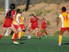 Grace Busby, Forward #22, works a play against College of the Desert's, Roadrunners at Minkoff Field, Palomar College, Friday, Sept. 18, 2015. Brandy Sebastian/The Telescope