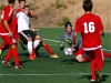 Palomar goalie Autry Hailey dives to catch a Santa Ana corner kick during the second half against visiting Santa Ana College. The Dons beat the Comets 4-0 at Minkoff Field Aug. 27. Philip Farry / The Telescope