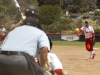 Palomar’s Kristina Carbajal delivers a pitch during the second inning. The Comets beat the Cuesta College Cougars 21-4 in five innings on May 3. The Comets swept the Cougars 2-0 to advance in the Southern California Regional playoffs. Philip Farry / The Telescope