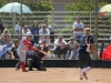 Palomar's Summer Evans goes to bat during the Comets' second game of the double header against Cypress College, April 11. The Comets lost their first game 5-2 and came back to win the second game 3-2. Dirk Callum / The Telescope