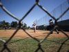 Palomar's Leah Gordon (21) hits a double during the Comets first game of their double header against Cypress College, April 11. The Comets lost their first game 5-2 and came back to win the second game 3-2. Dirk Callum / The Telescope