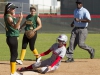 Palomar's Summer Evans Steals second base on a passed ball during the third inning. The Comets ranked number 2 in the state beat the Griffins 11-2 in five inning at home on March 13. With the win, the Comets improved their record to 17-1-1 (9-0 in PCAC) Philip Farry / The Telescope.