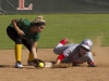 Palomar's Kali Pugh slides safely into second base in the second inning against visiting Grossmont. The Comets ranked number 2 in the state beat the Griffins 11-2 in five inning at home on March 13. With the win, the Comets improved their record to 17-1-1 (9-0 in PCAC) Philip Farry / The Telescope.