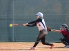 Palomar's Brooke Huddleson (4) hits a double on March 30 against San Diego City College. Palomar won 9-0. Tracy Grassel/The Telescope