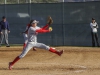 Palomar pitcher Summer Evans delivers a pitch during the third inning against San Diego City College on March 4. Evans allowed one hit in four innings and improved her record to 10-1. The Comets ranked #4 in the State beat the visiting Knights 12-0 in five innings on March 4 and improved their record to 14-1-1 (6-0 in conference play). Philip Farry / The Telescope