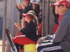 Palomar college softball players cheer each other on