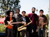 The Dapper Bandits performed at the Springfest held by the Palomar Associated Student Government on April 12 in the SU Quad. The group features (l-r) Shannon Nauss, Koosha Hakimi, Danny Gonzalez, Vafa Samiei, and Aaron Miramontes. The Dapper Bandits are a local band that plays a jazzy, energetic style of music. Johnny Jones/The Telescope