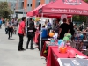 Students received free lunch bags from the ASG booth in the SU Quad during Springfest on April 14. Christopher Jones/The Telescope