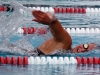 Palomar's Lucy Gates swims the 1000 Yard Freestyle during the meet against Grossmont at the Wallace Memorial Pool on April 8. Gates placed second with a time of 12.14.62. Coleen Burnham/The Telescope