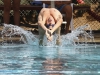 Palomar swimmer Danny Houston competes in the 100 yard backstroke held March 13 at the Wallace Memorial Pool. The Comets sweep visiting Southwestern College, The men’s team won 172-86 and the Women’s team won 128-82. Philip Farry / The Telescope