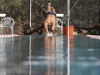 Palomar swimmer Ryan McCauley competes in the 100M breaststroke held at Friday afternoon 13 Mar at the Wallace Memorial Pool. The Comets sweep visiting Southwestern College, The menâs team won 172-86 and the Womenâs team won 128-82. Philip Farry / The Telescope