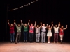 The Cast of "Too much light makes the baby go blind" ends a succesful dress rehearsal Thursday evening at Palomar College Nov. 12. Patty Hayton / The Telescope