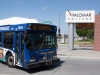 A NCTD bus entering the Palomar Transit Center on second day of the Fall semester on Aug. 18, 2015. Lou Roubitchek/The Telescope