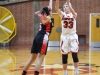 Allie Israel #33, guard, scores a 3 point shot against Santa Ana’s guard, Celia Duran #5, The Dome, Nov. 5, 2015. Comets win 86-60 (1-0). Brandy Sebastian/The Telescope