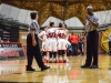 Palomar team members huddle up during a Santa Ana College time out The Dome, Nov. 5. Comets win 86-60 (1-0). Brandy Sebastian/The Telescope