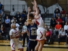 Palomar forward Mikaela Shannon (34) shoots from under the basket during the Southern Regional Playoffs Second Round game vs. College of the Canyons on Feb. 26 at the Dome. Palomar won 77-54. Tracy Grassel/The Telescope