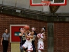 Alexus Barnes (23) of Palomar battles The Cougars' Monica Friedl (32) for a 4th period rebound on Feb. 26 at The Dome. The Comets pulled down a total of 46 rebounds in their 77-54 win over the College of the Canyons. Stephen Davis/The Telescope #palomarcollege