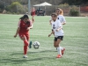 Palomar's Odalis Sanchez #4 scoring Palomar's 7th goal against Imperial Valley College on Oct. 27 at Minkoff Field. Palomar would end up winning 9-0. Seth Jones/The Telescope