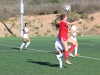 Palomar's Grace Busby (22) keeping the ball on the offense side as she makes a header on Oct. 2, in Minkoff Field. Jennifer Gutierrez/ The Telescope