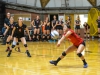 Palomar's Wendy Garcia #3 gets the dig after the opposing Mesa serve at the Dome Nov. 18. Palomar lost the match 3 sets to 1 . Seth Jones/The Telescope