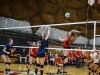 Palomar's Madi Stark #8 spikes the ball in the second period against the MiraCosta College on Oct. 21 in the Dome. Seth Jones/The Telescope