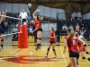 Palomar's Kelli Iverson #10 spikes the ball in the fourth set against MiraCosta College on Oct. 21. The Comets would end up winning the match 3 sets to 1 at the Dome. Seth Jones/The Telescope