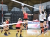 Palomarâs Madi Stark (#8) spikes the ball during the second set against Mt. San Jacinto on Friday, Nov. 6, 2015 at the Dome. Palomar defeated Mt. San Jacinto three sets to one (25-14, 25-23, 22-25, 25-29). Yvette Monteleone / The Telescope 2015