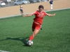 September 8, 2015 | #23 Samanatha Swanson stretches to keep the ball in bounds against Santa Ana College. Seth Jones/The Telescope